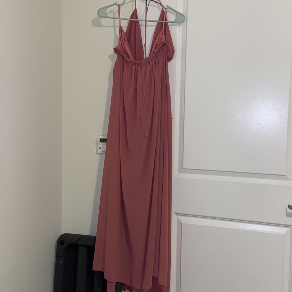 Halter Pink Dress - Picture 7 of 9